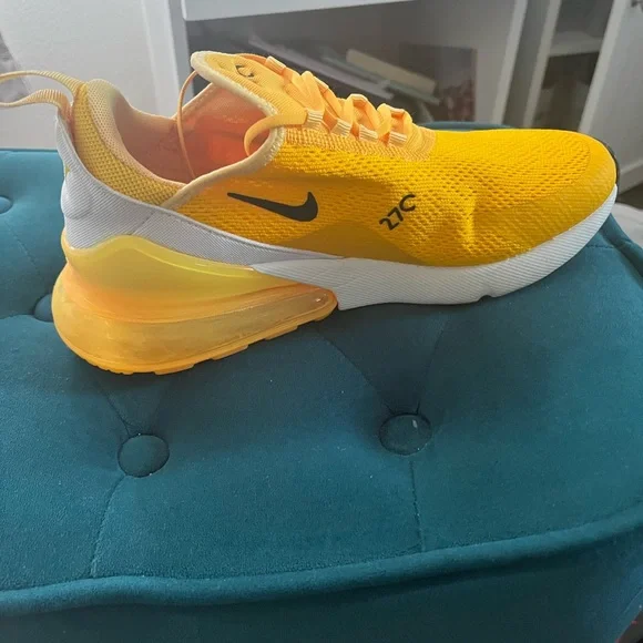 Air max 27s yellow sale